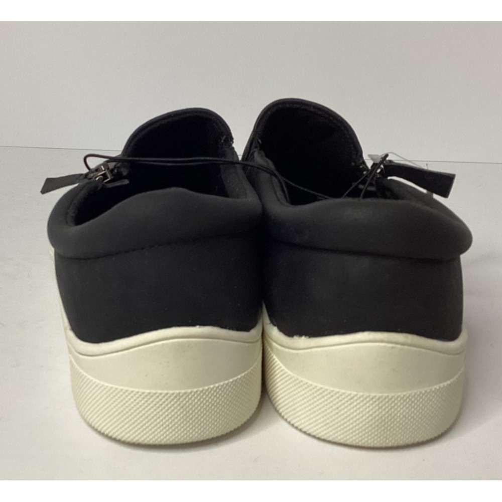 Kensie Soren Women's Flexible Size Zip Sneaker Size 10 Black NIB - Picture 4 of 6
